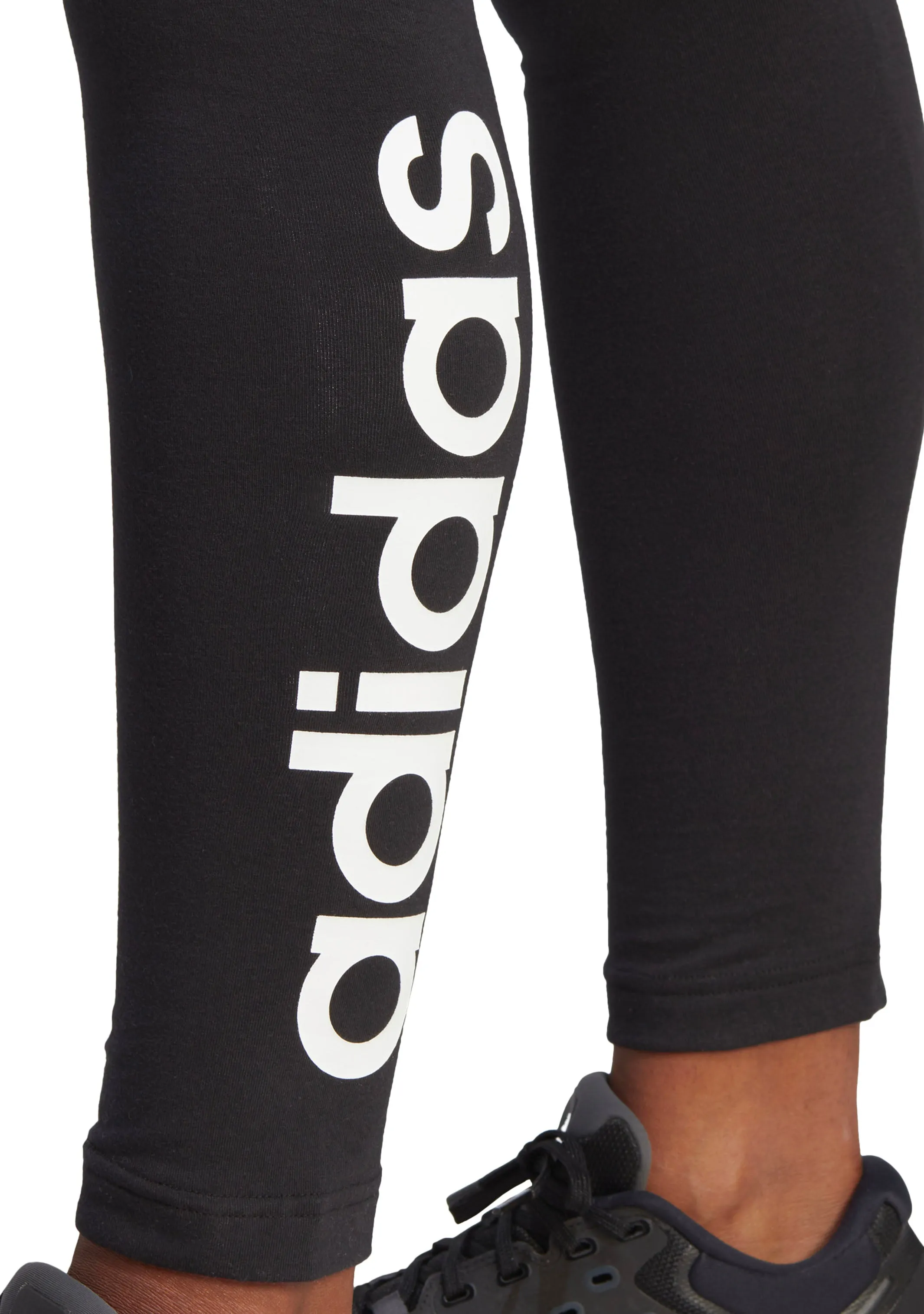 Adidas Womens Essential High-Waisted Logo Leggings <br> GL0633