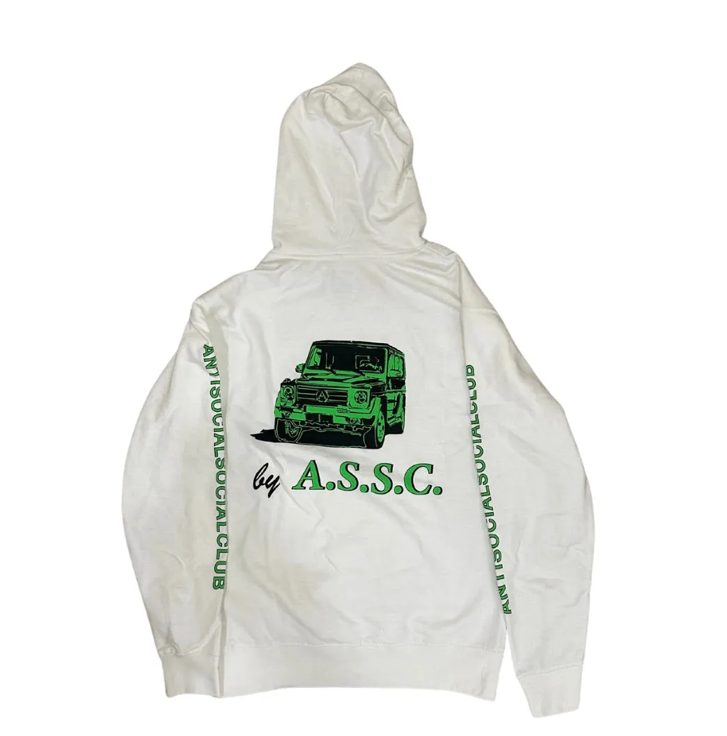 ANTI SOCIAL SOCIAL CLUB BERLIN HOODIE WHITE