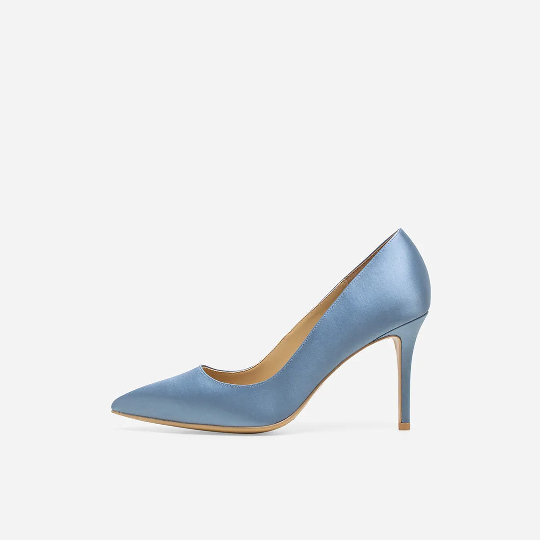 Athena Satin Pumps