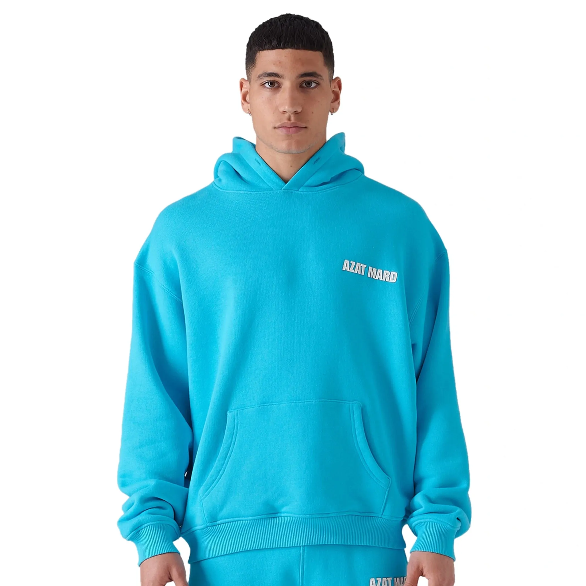 Azat Mard Turquoise Hoodie