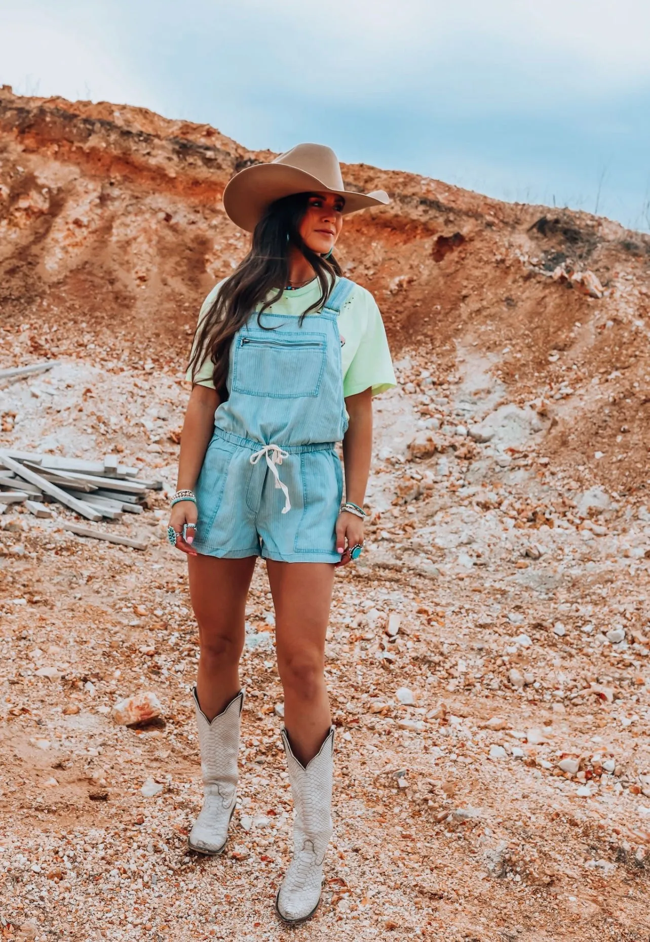 Chambray Babe Overalls