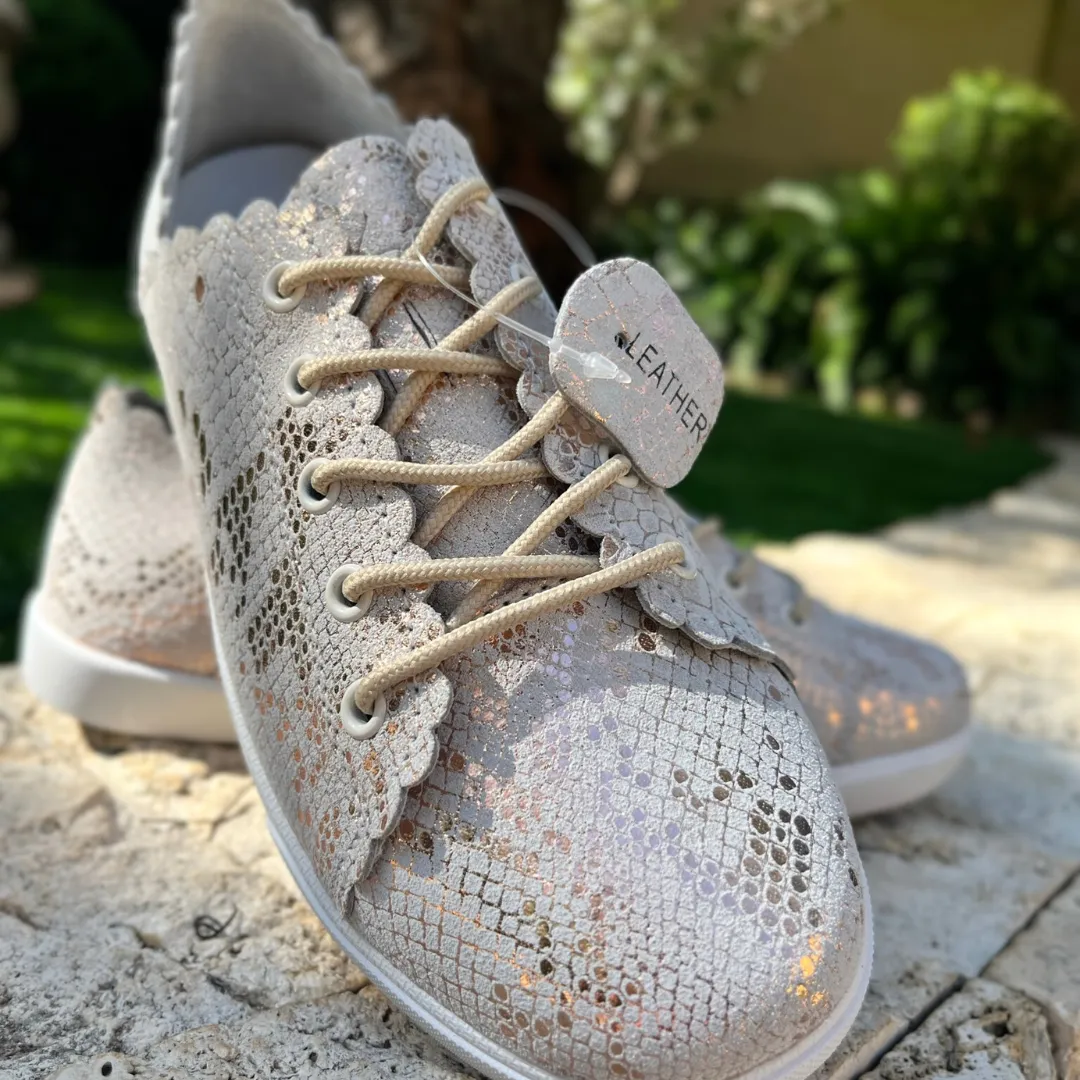 Chloe Rose Gold Sneaker