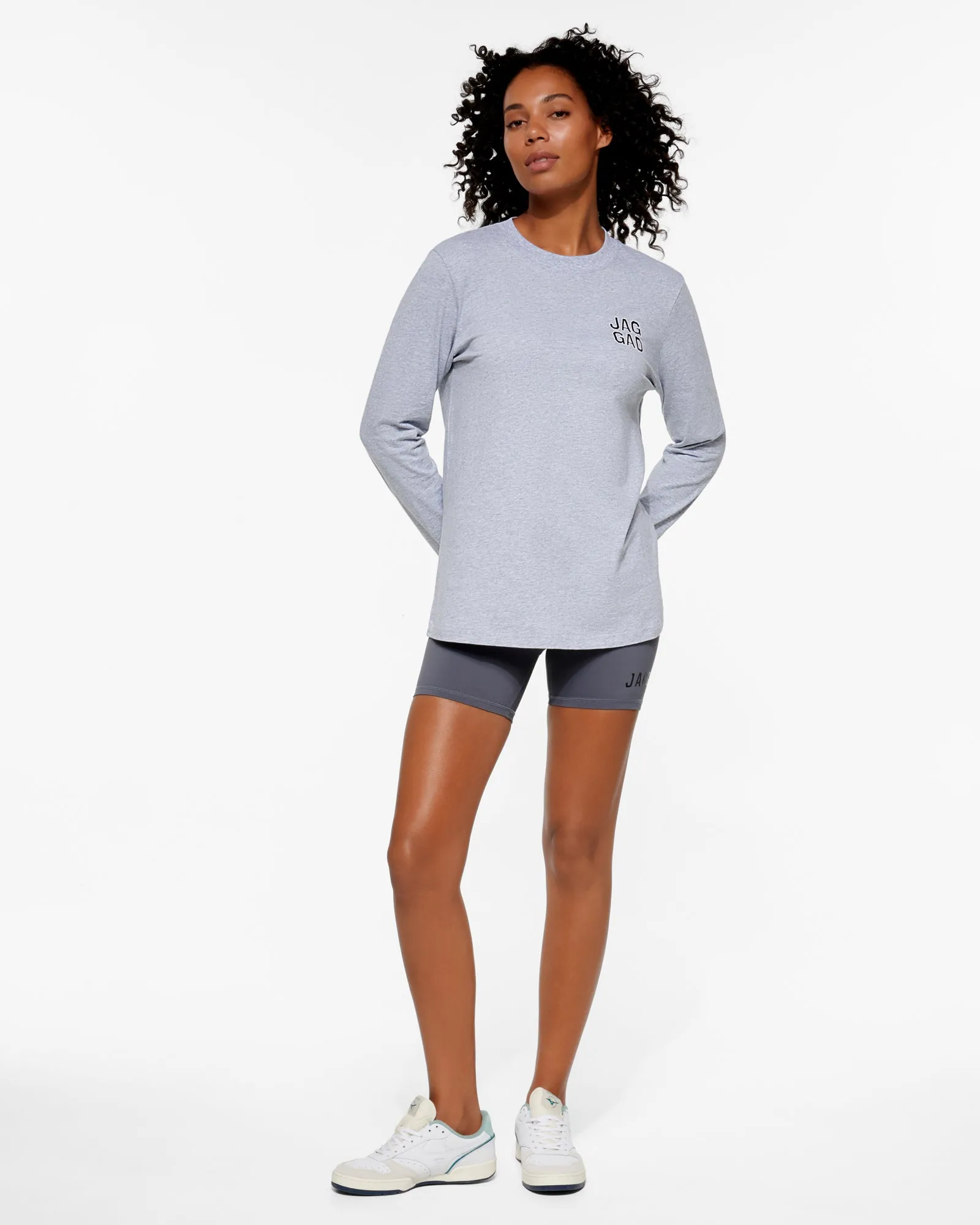 CORNELL LONG SLEEVE TEE  GREY