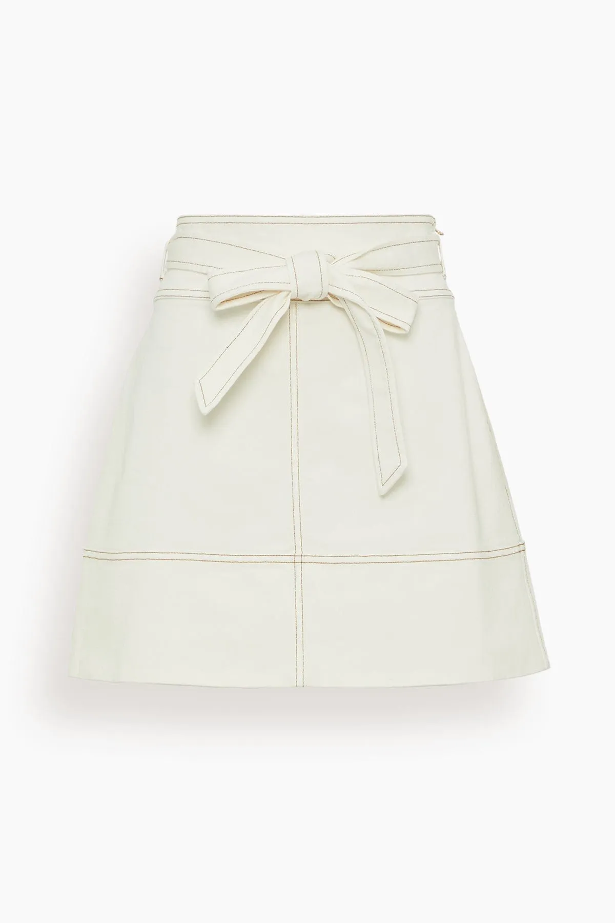 Chalk White Courtney Skirt for Trendy Style