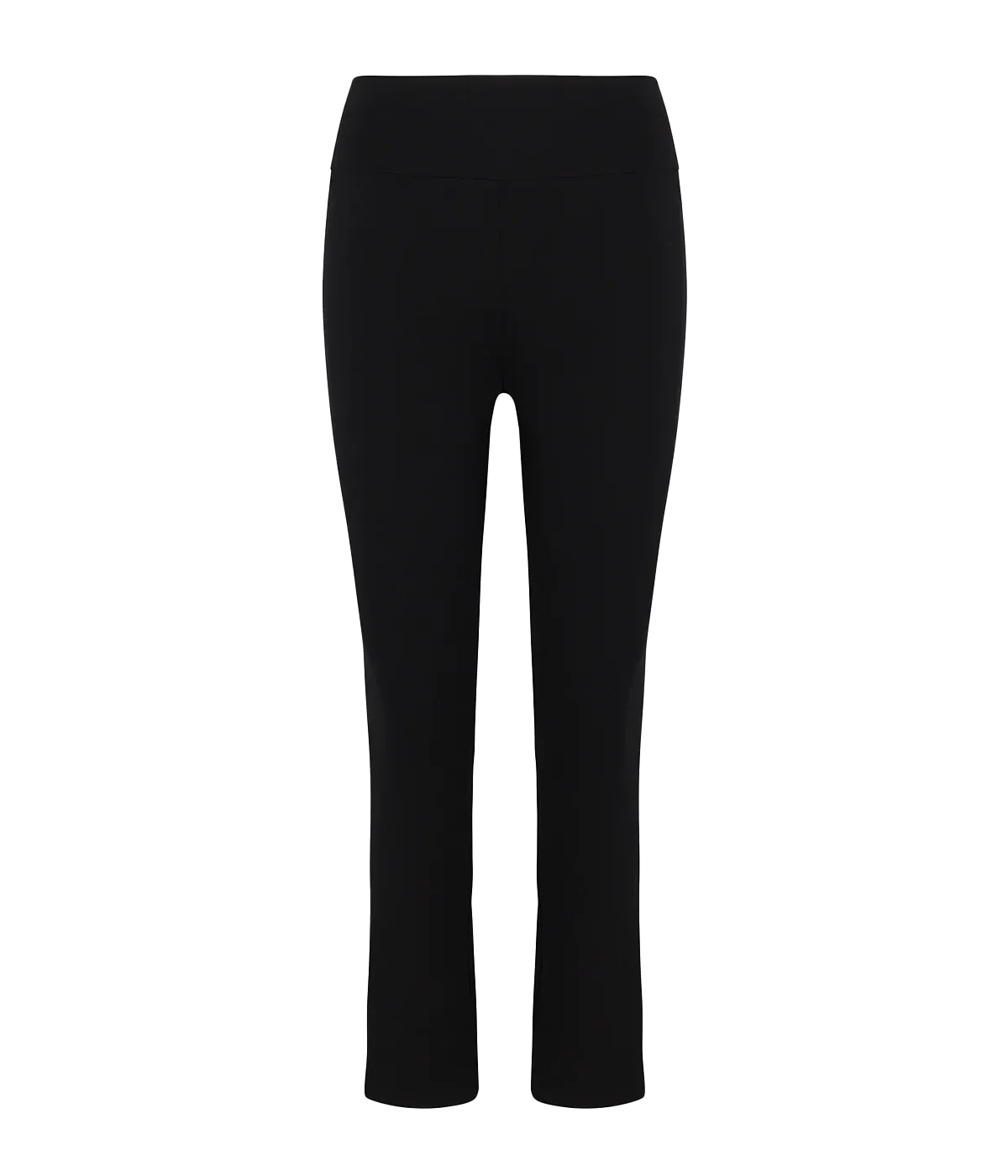 Crop Flare Pant in Black