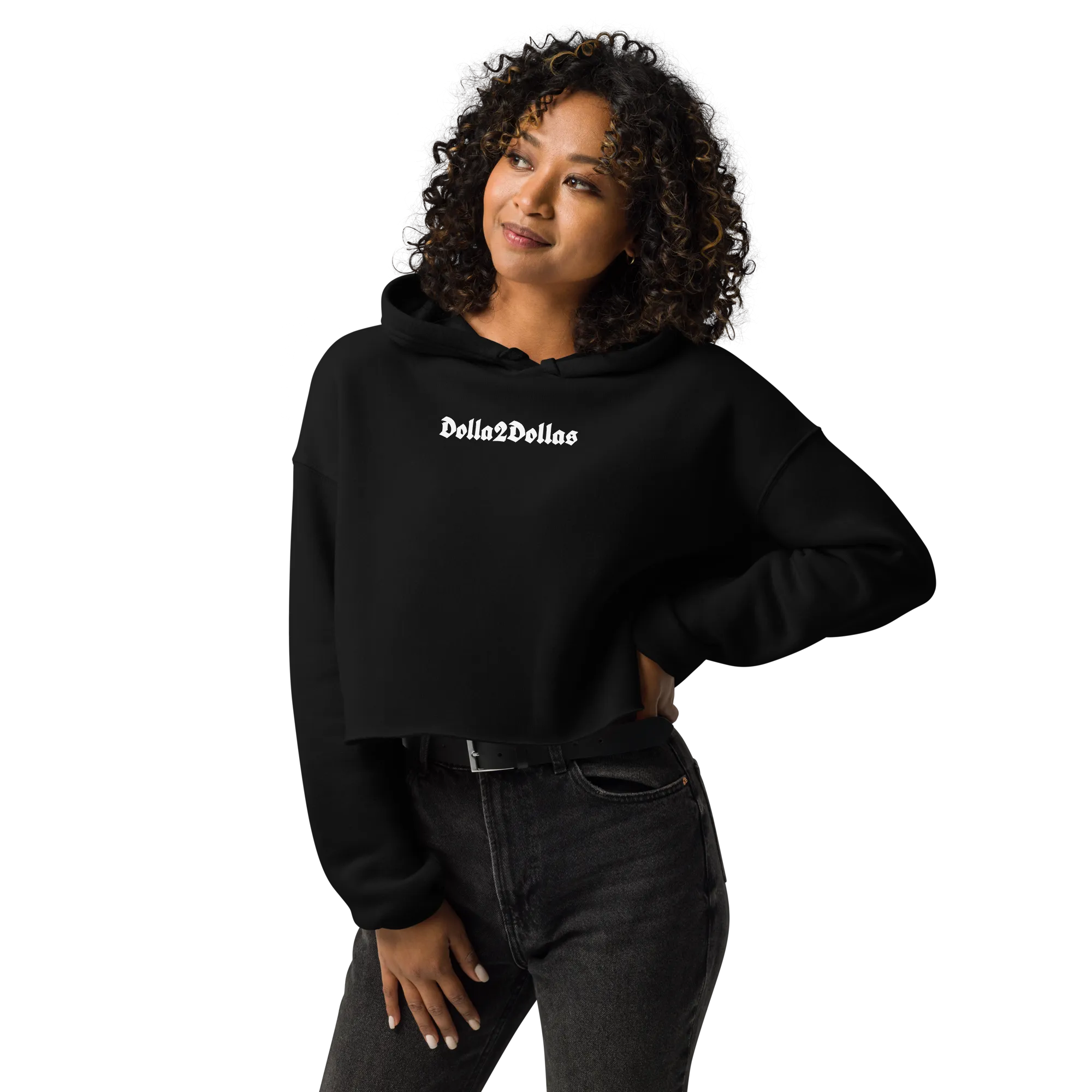 D2D | Women's Classic Crop Top Hoodie