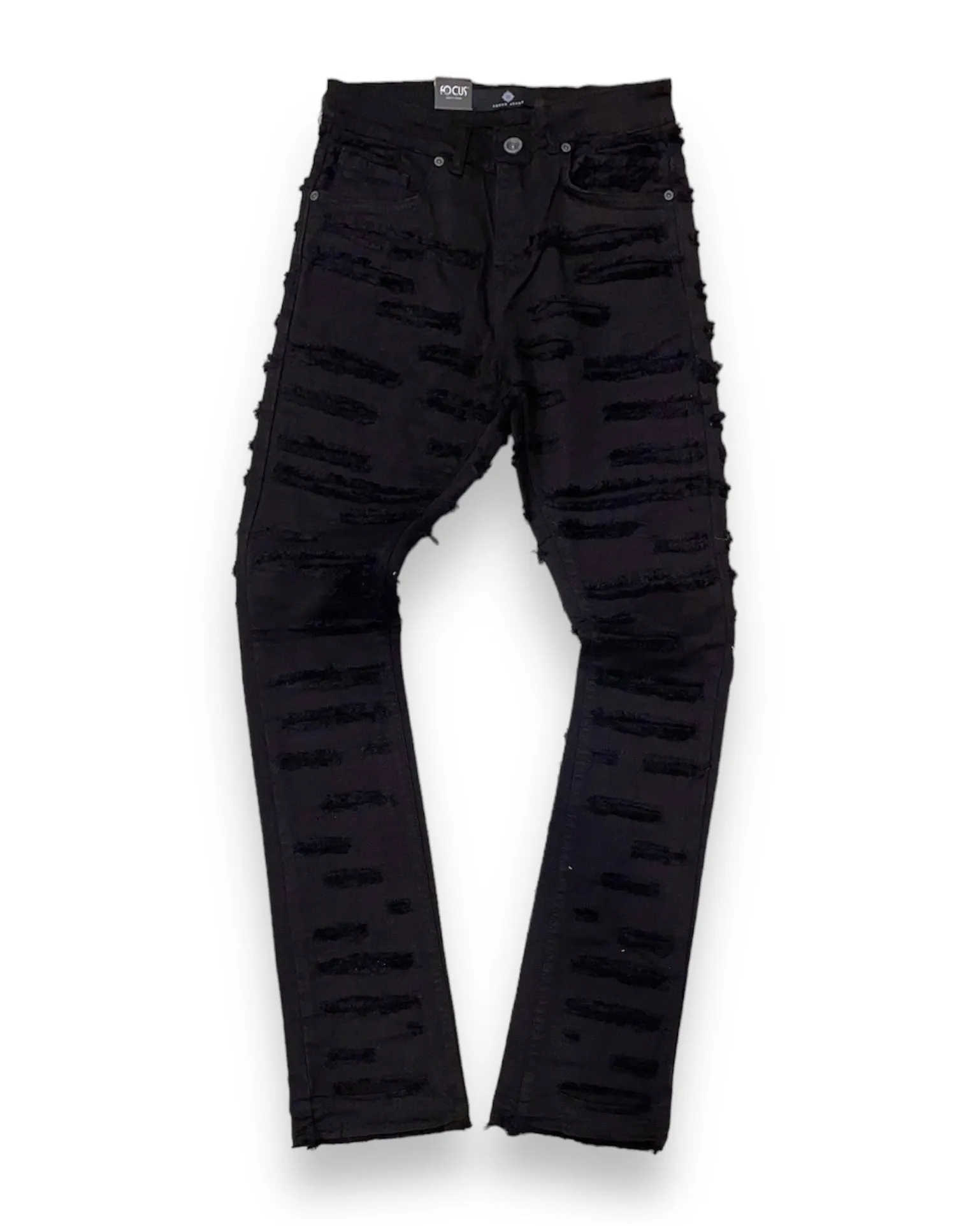 Debris Stacked Denim Jean