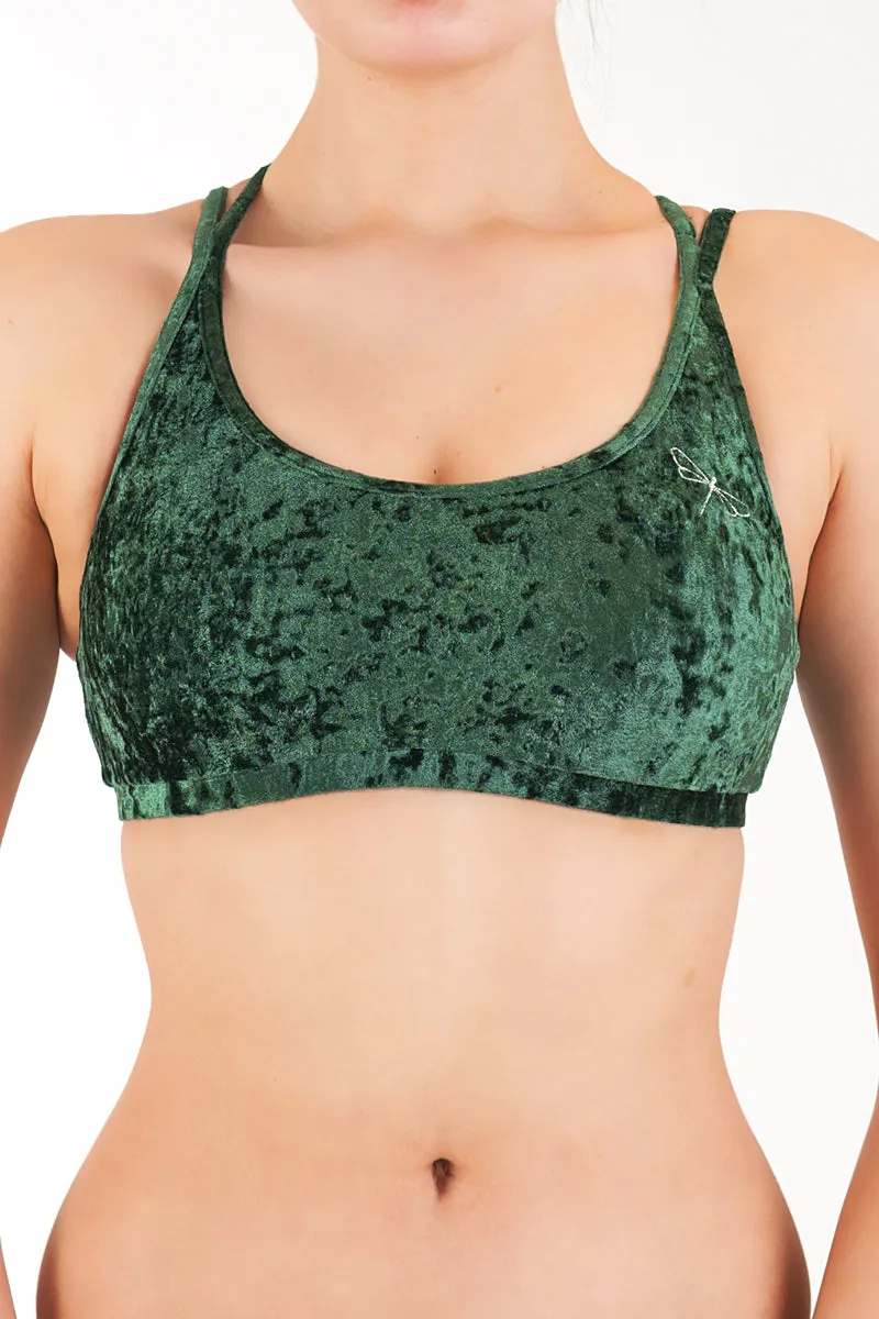 Dragonfly Nicole Top - Velvet Emerald