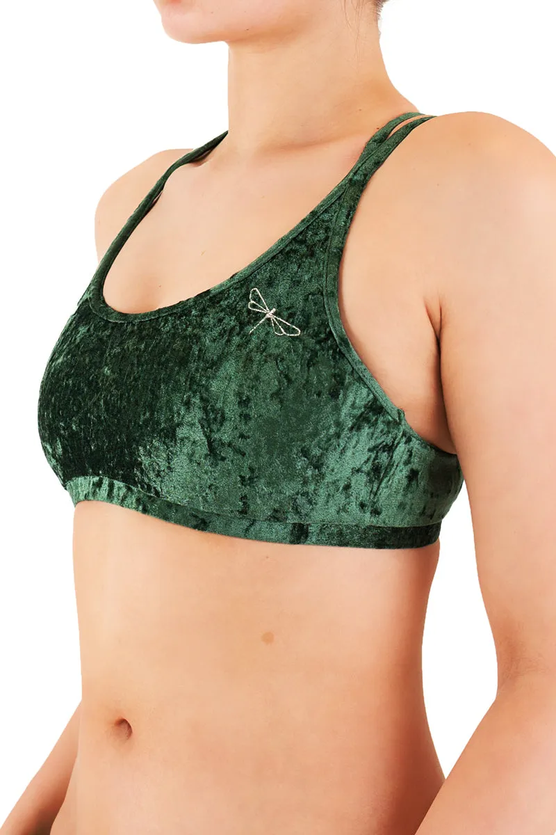 Dragonfly Nicole Top - Velvet Emerald