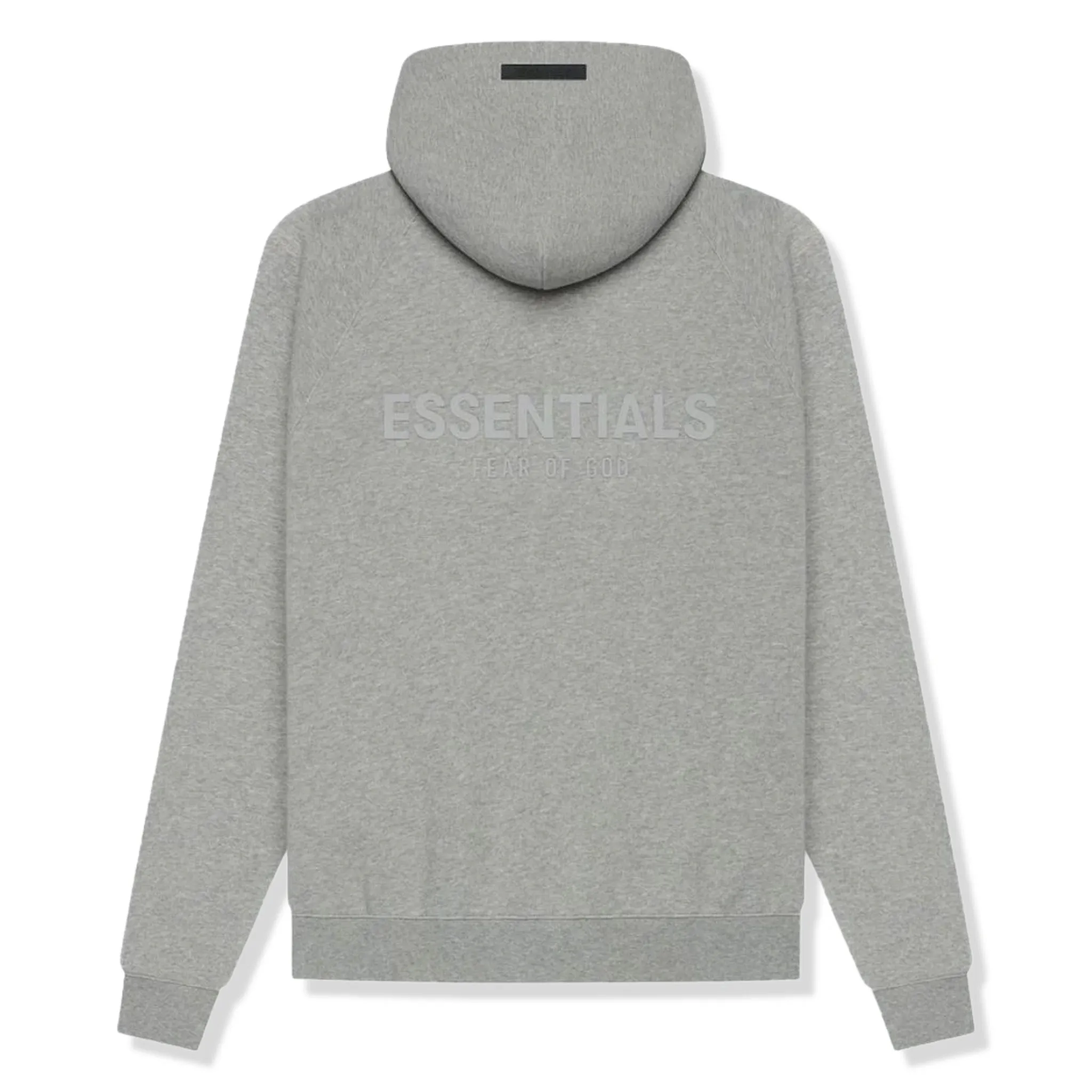 Fear Of God Essentials Dark Heather Oatmeal Hoodie (SS21)