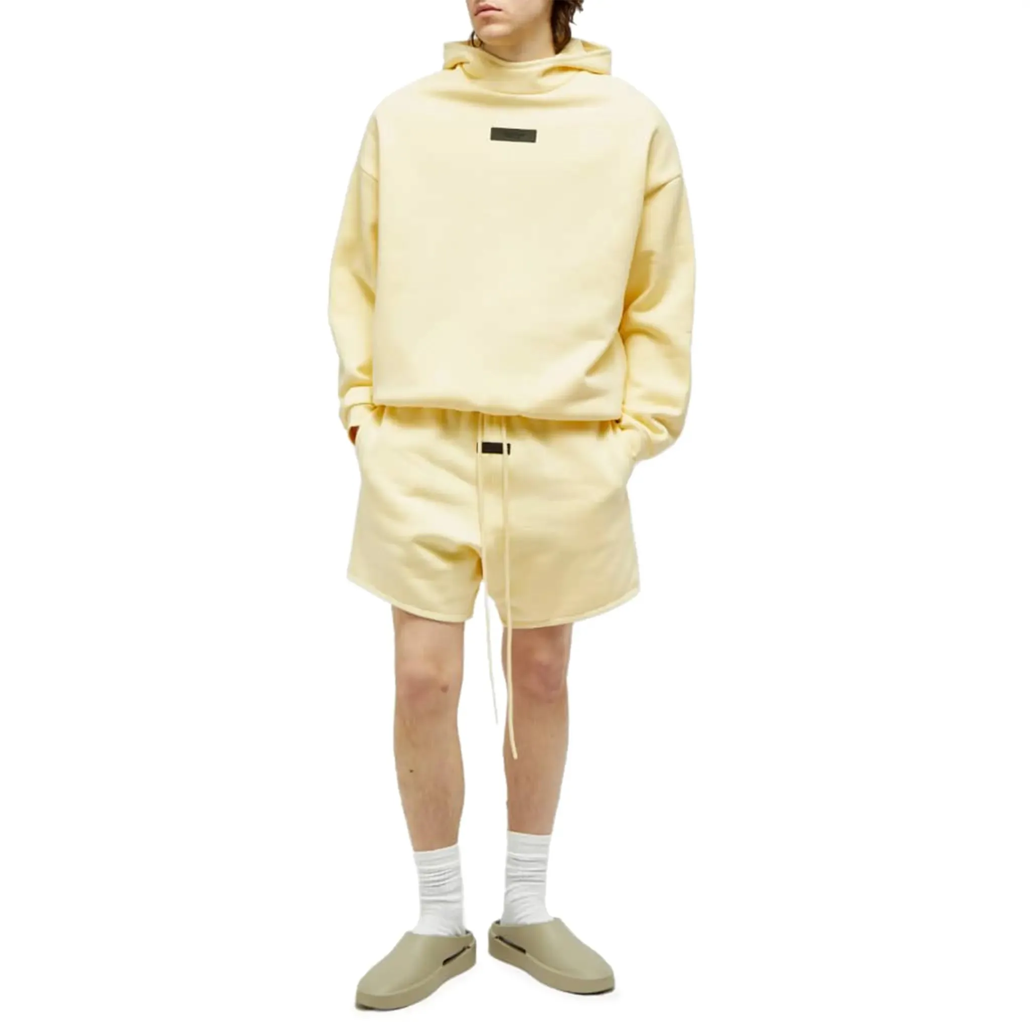 Fear Of God Essentials Garden Yellow Hoodie (FW23)