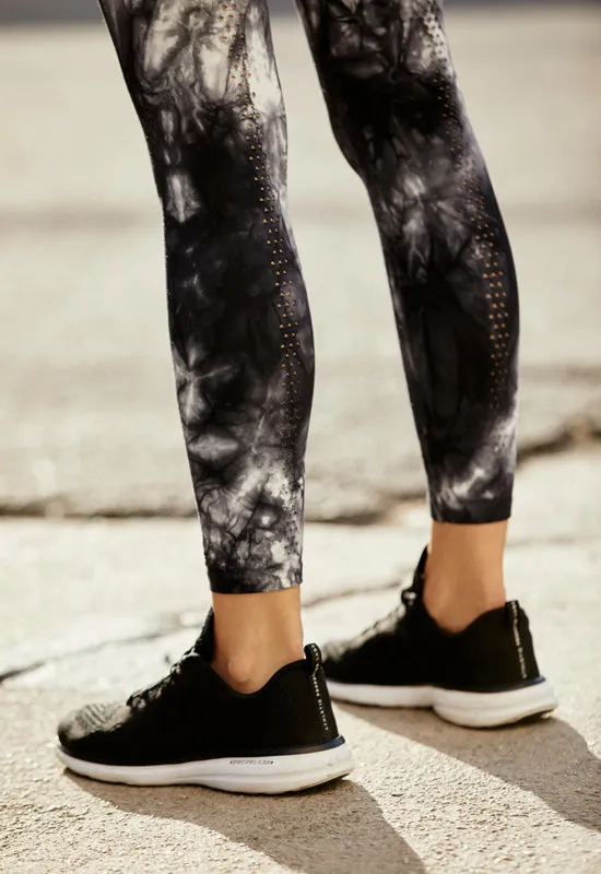 Free People - Good Karma Tie Dye Legging Black Combo