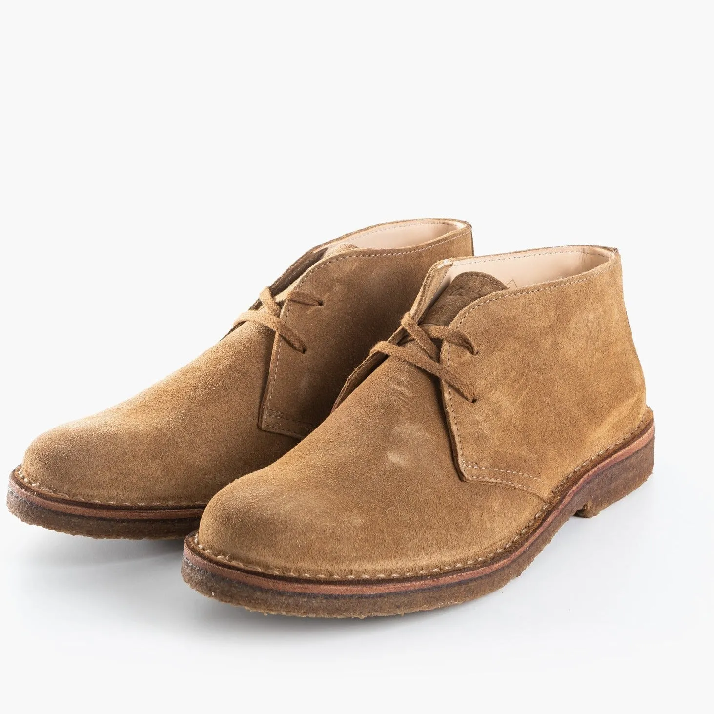 Greenflex Suede shoes, Whiskey