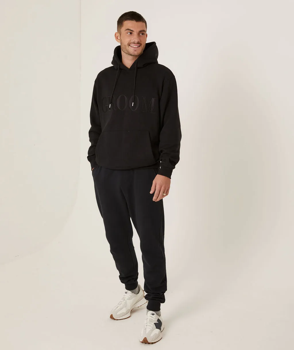 Groom Hoodie - Black