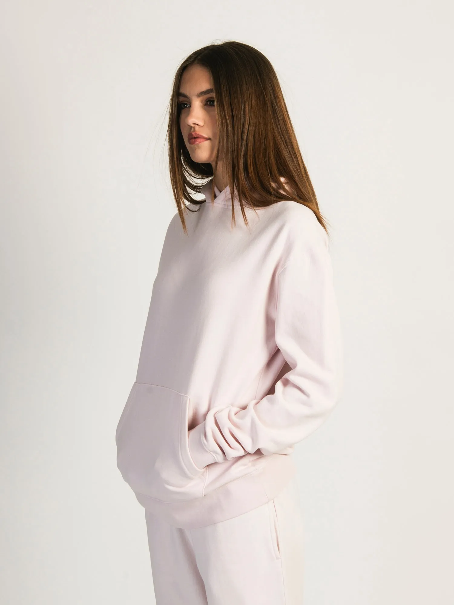 HARLOW HARLEY OVERSIZED HOODIE - BABY PINK