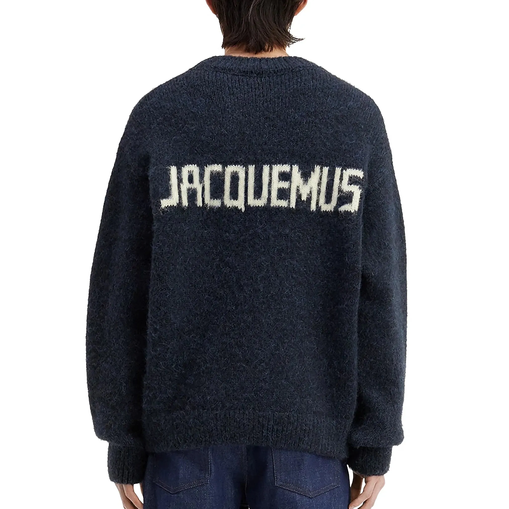 Jacquemus La Maille Pavane Dark Navy Knit