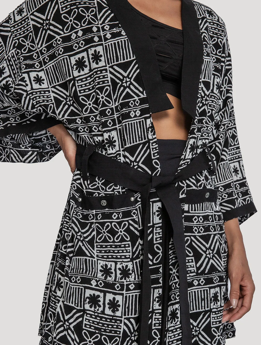 Kinship Short Kimono