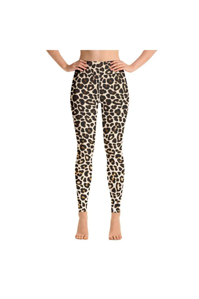 Leopard Print Yoga Leggings