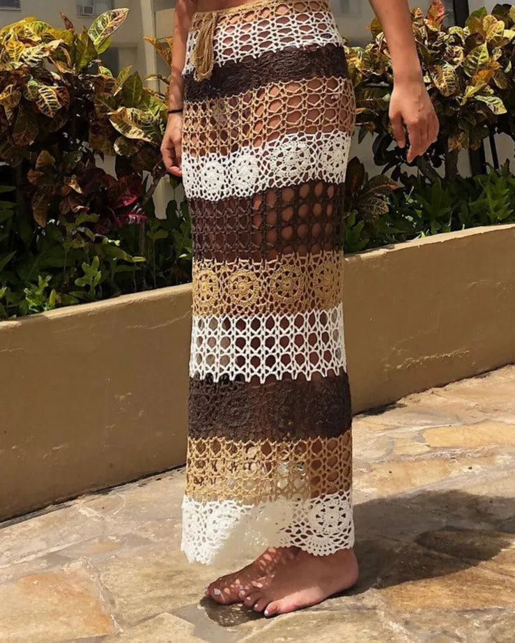 Lili Handmade Crochet Maxi Skirt