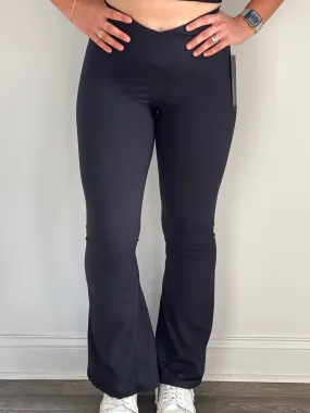 Linda Crossover Flared Yoga Pants (Regular and Lush)