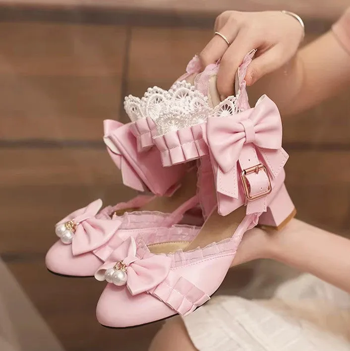 Lolita Bowtie Shoes PN6645