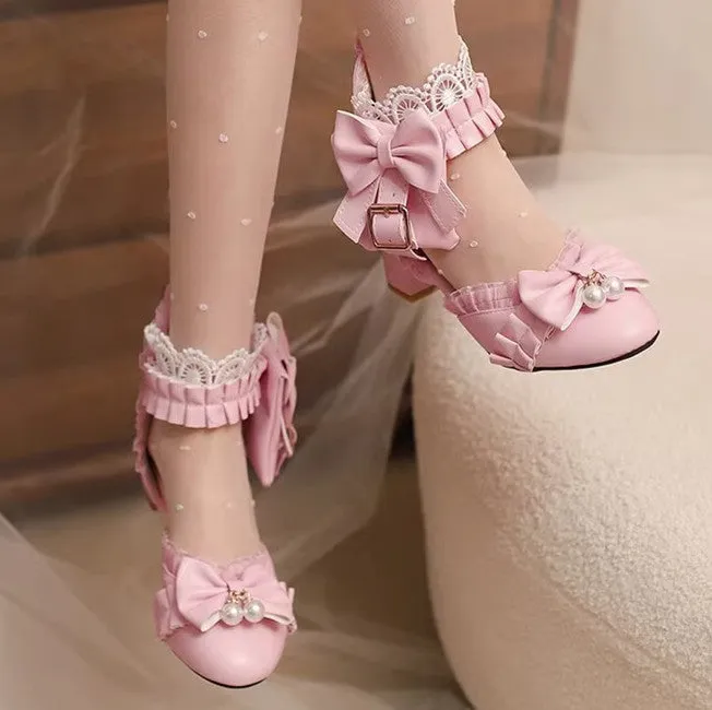 Lolita Bowtie Shoes PN6645