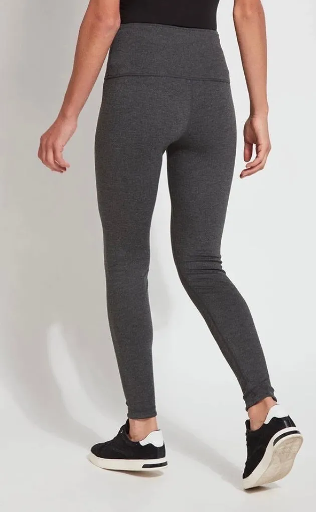 Lysse Reversible Charcoal Frosted Leggings