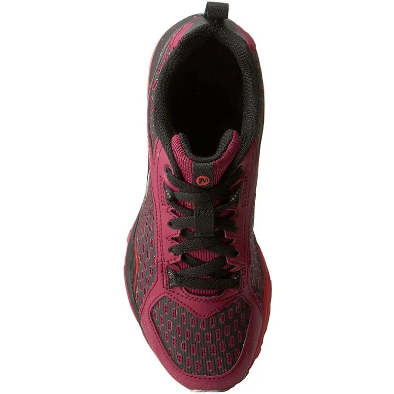 Merrell All Out Crush Tough Mudder Womens Red Shoes