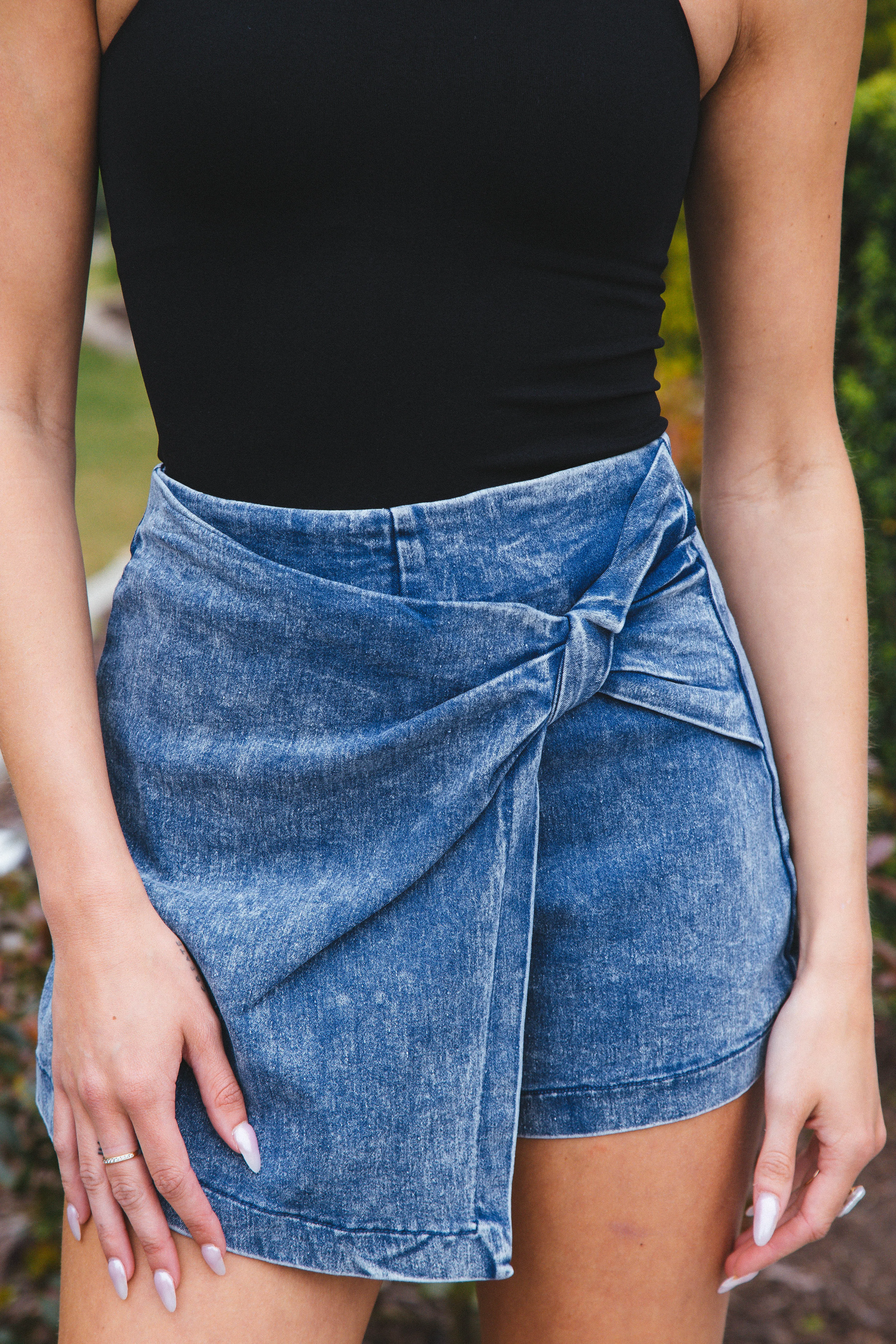 Mirabella Denim Skort, Denim Acid