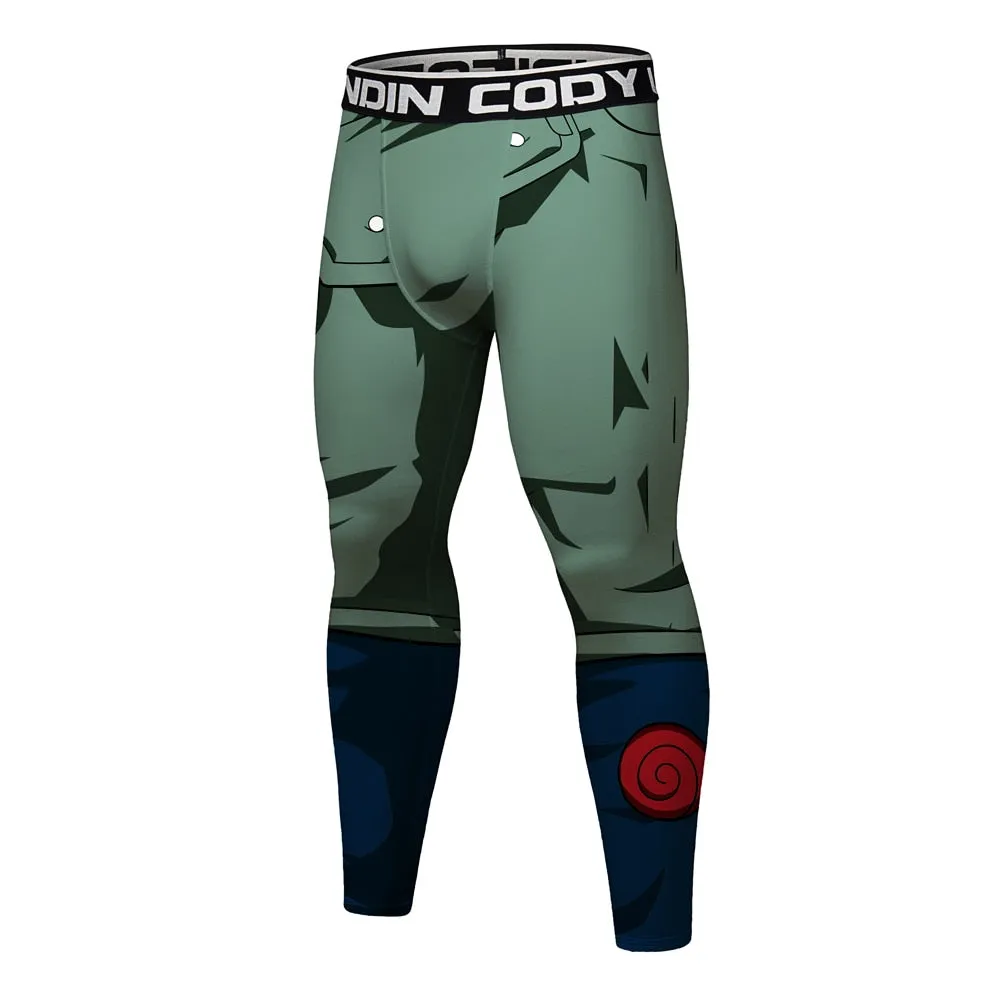 Naruto 'Kakashi' Elite Short Sleeve Compression Rash Guard Set