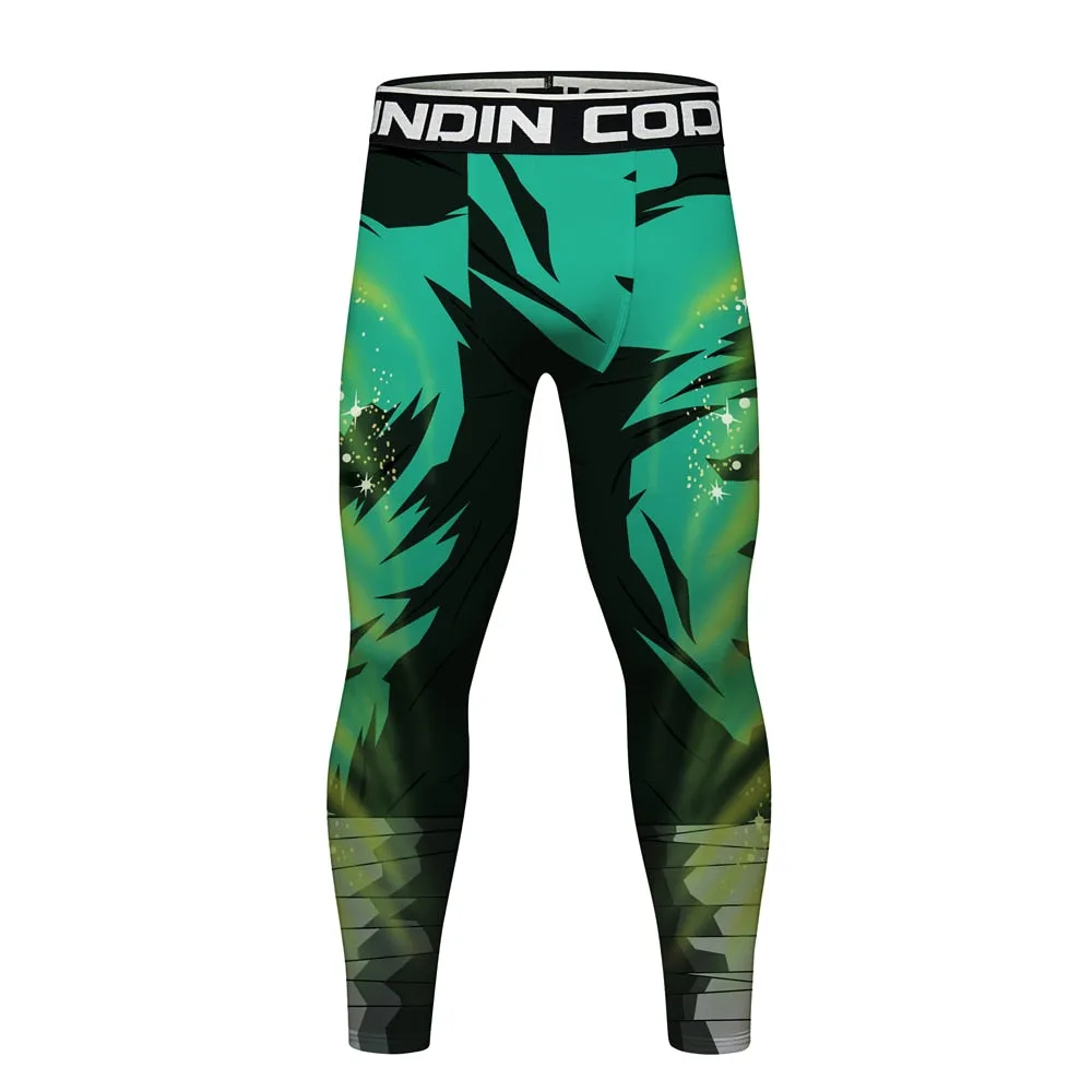 Naruto 'Rock Lee | 2.0' Elite Short Sleeve Compression Rash Guard Set