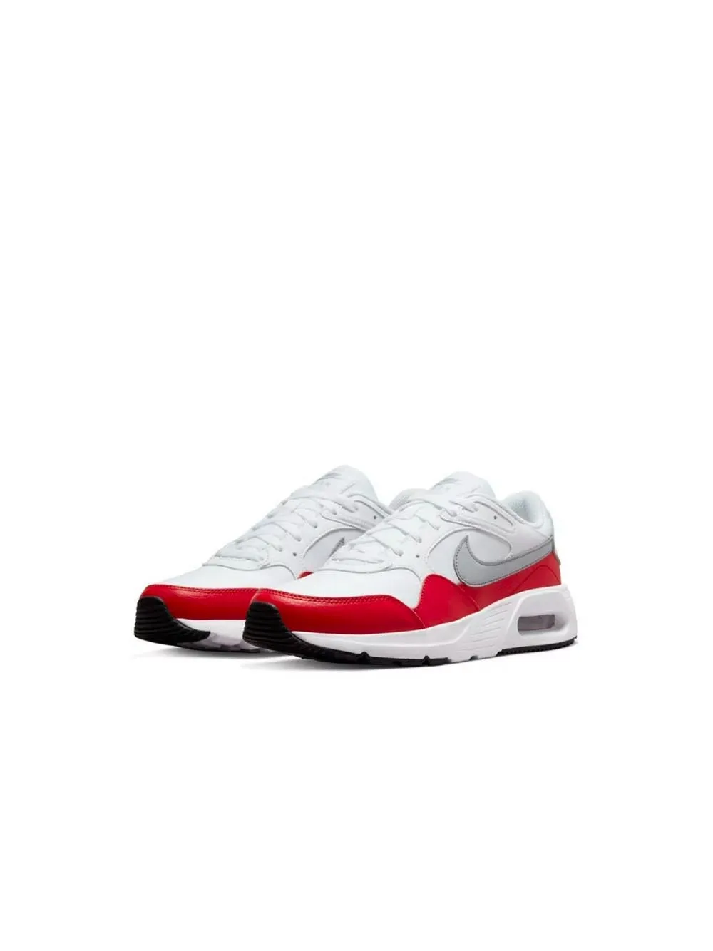 Nike Air Max SC Men's Shoes - White Wolf Grey University Red Black