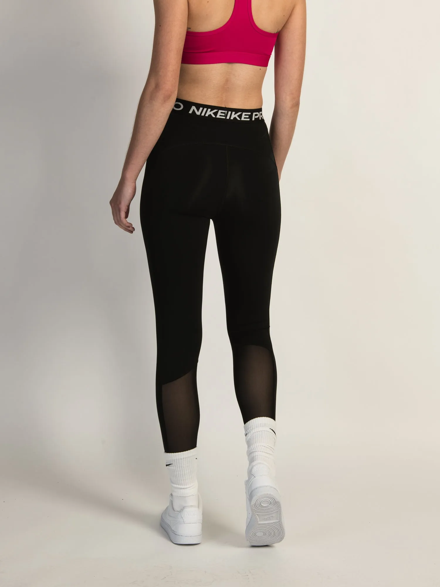 NIKE HEAVYWEIGHT 7/8 MESH PANEL LEGGINGS