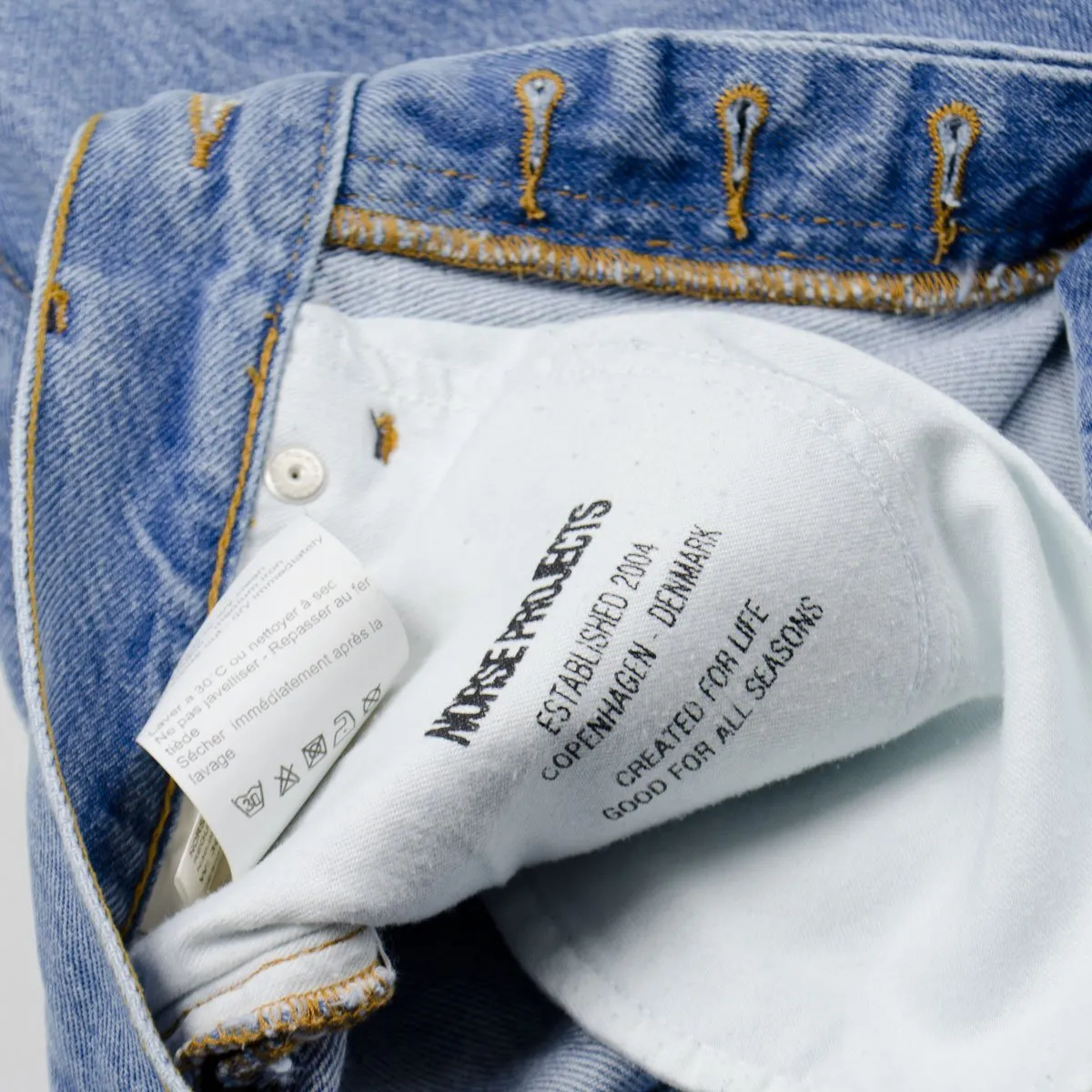 Norse Projects - Norse Regular Denim - Bleached