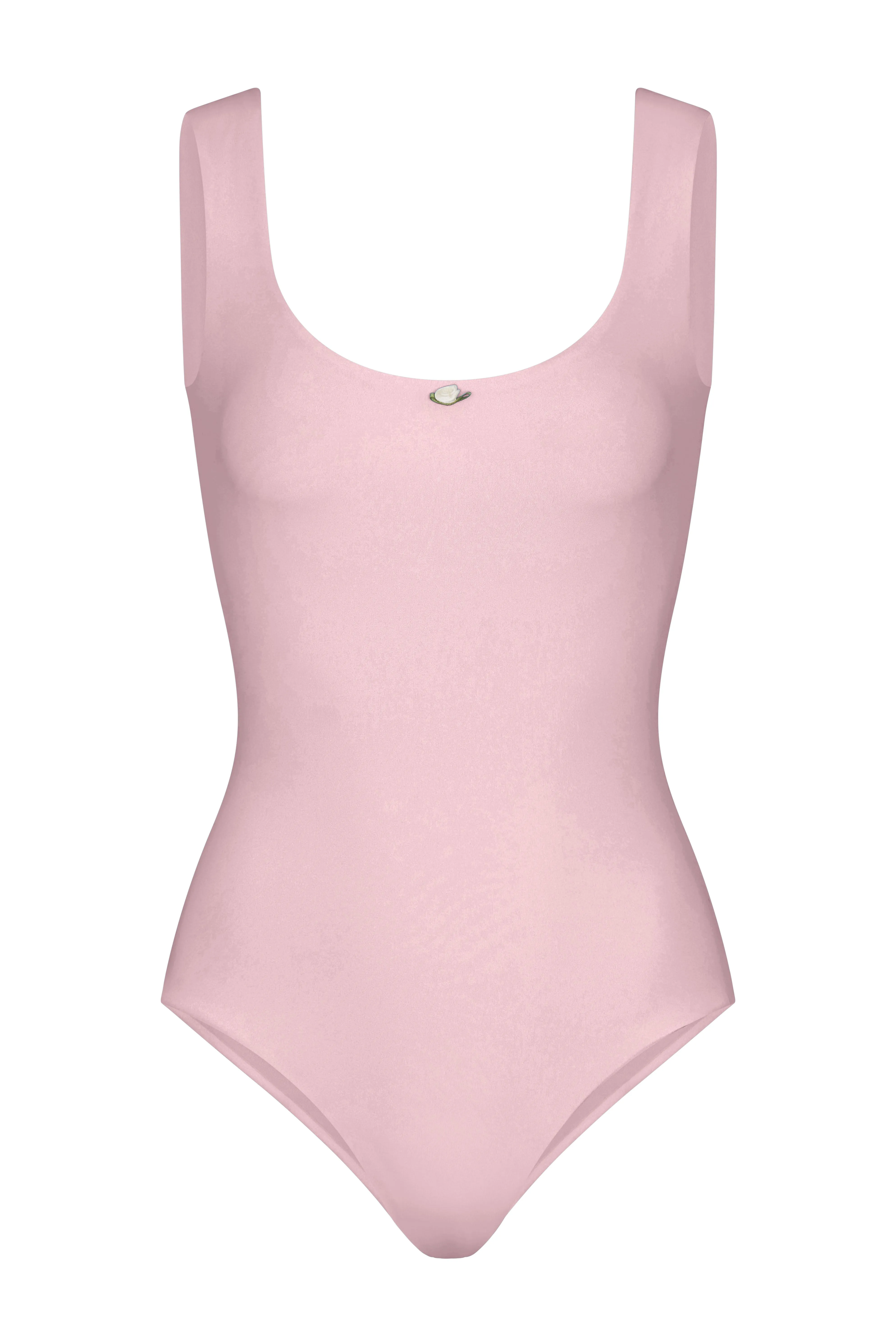 PERFECT SCOOP BODYSUIT IN BABY PINK