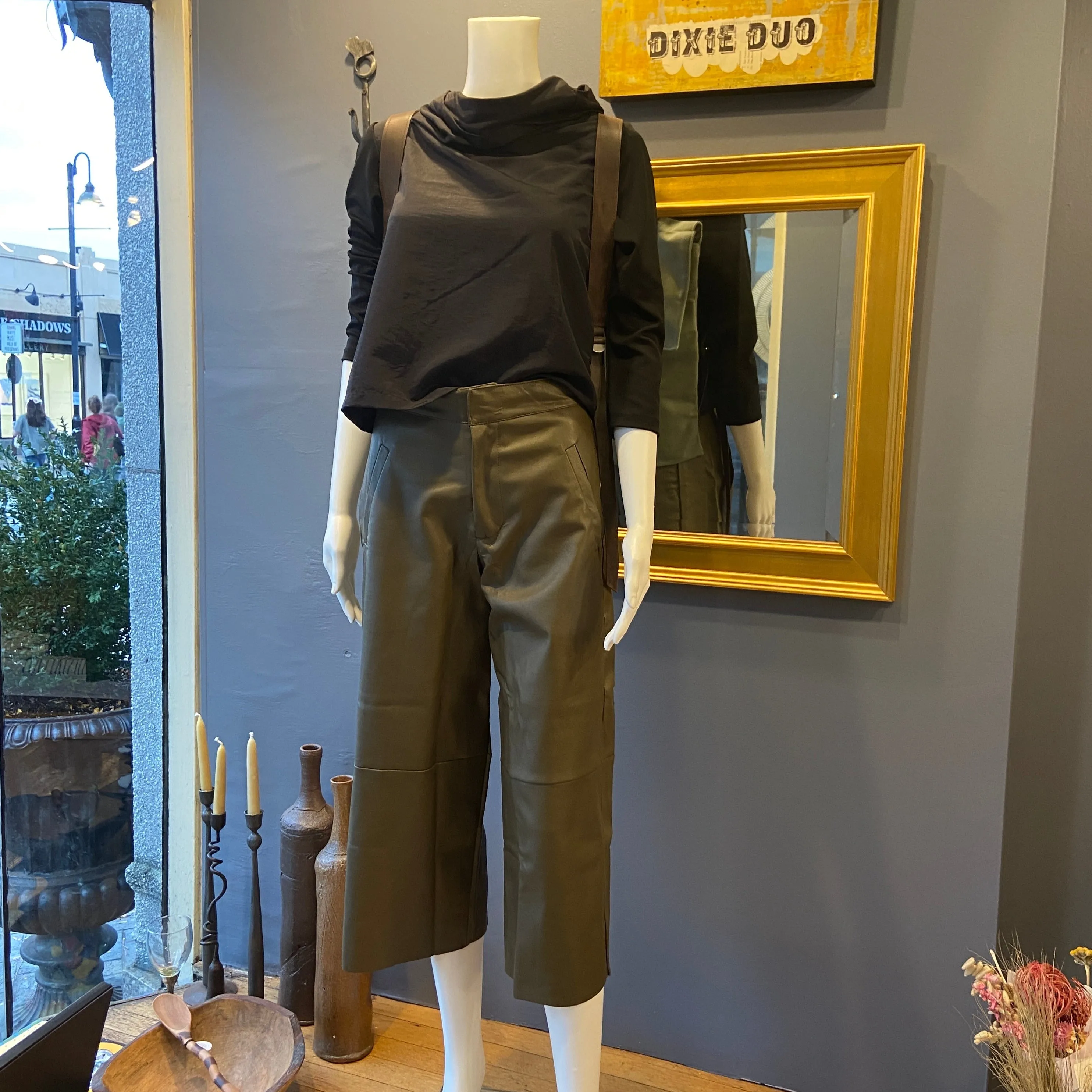 SALE! Vegan Culottes in Black or Olive by Simply Mila