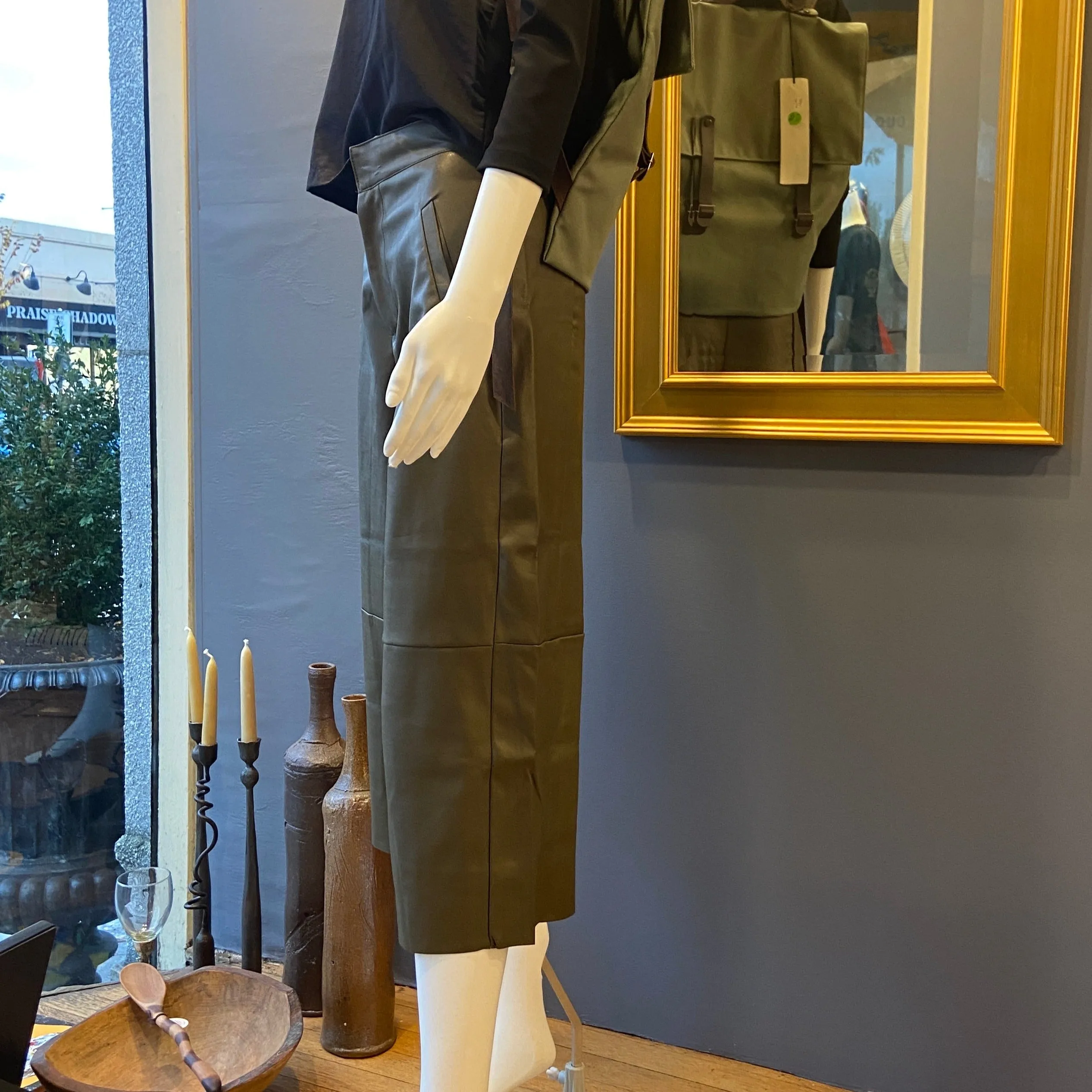 SALE! Vegan Culottes in Black or Olive by Simply Mila