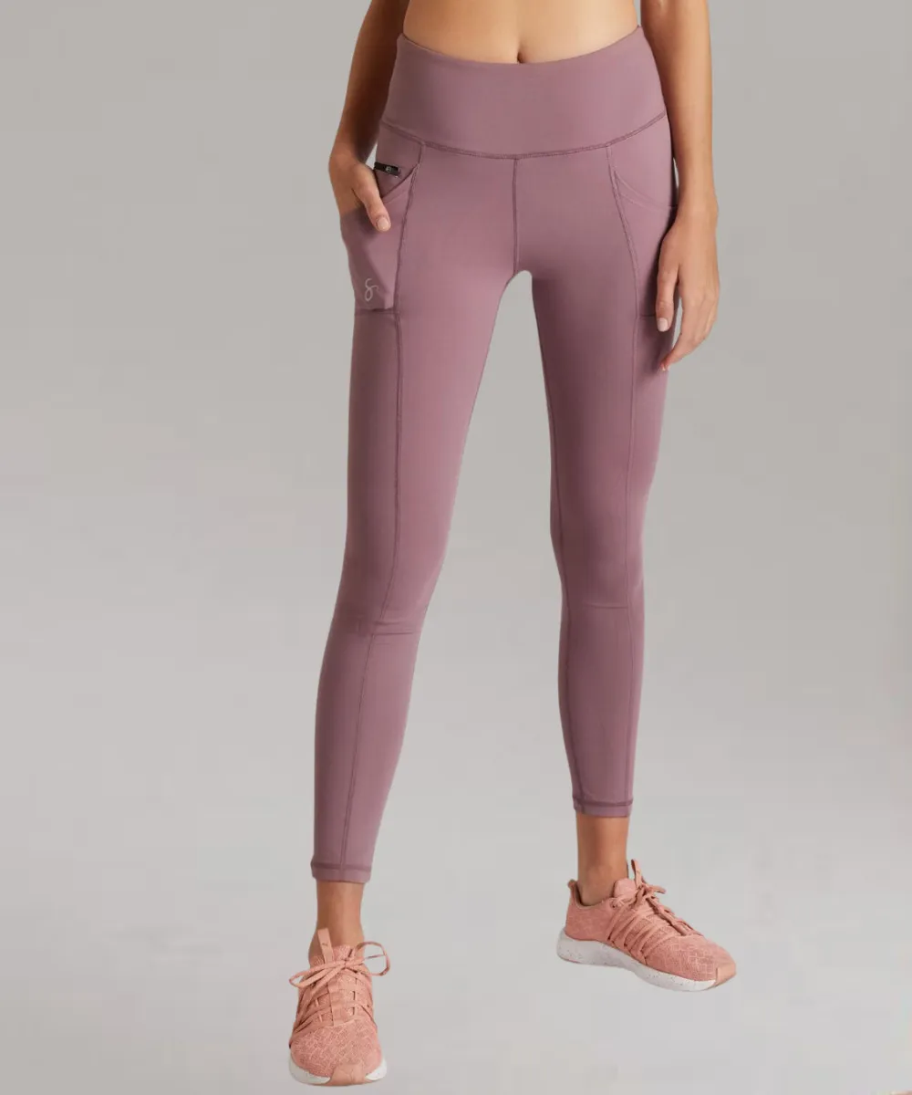 Setis Yoga Pants - Mauve