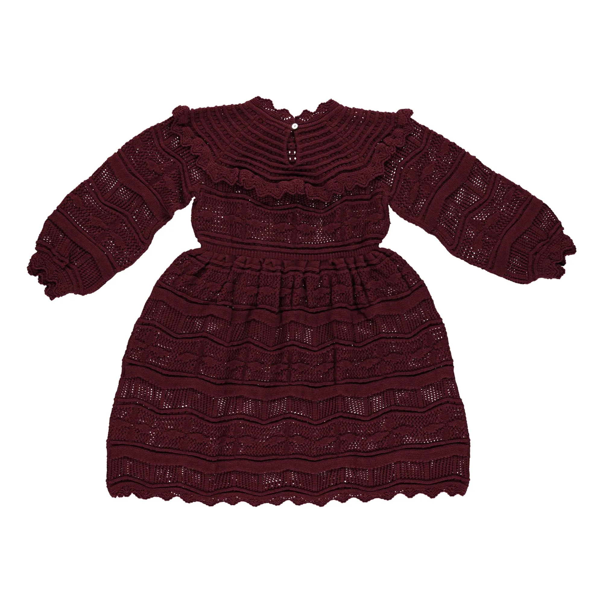 SILVIA DRESS - Plum