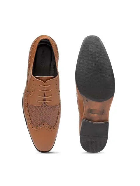 Tan Chatai Brogue Shoes