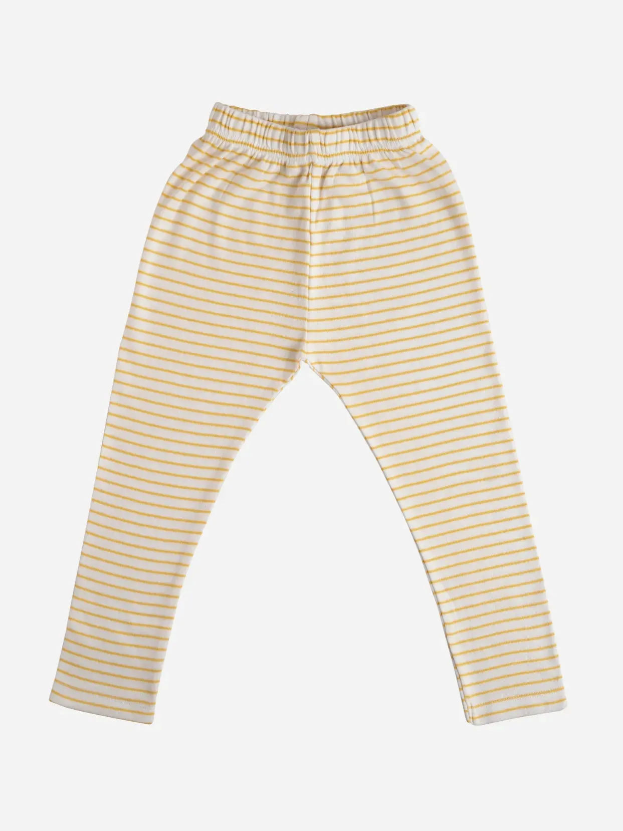 White & yellow leggings  for baby girl